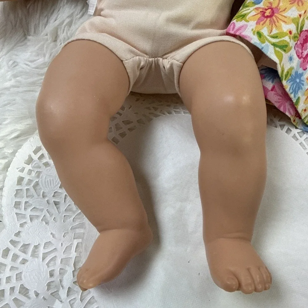 American Girl Bitty Baby Doll Blonde Hair Blue Eyes 2013 Unbranded Outfit